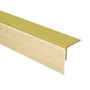 Mexform LVT grijs eiken uitloopt. goud 100cm