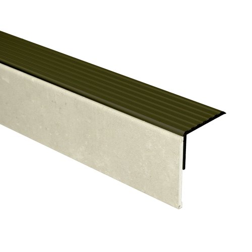 [74425] Mexform LVT licht beton uitloopt. brons 130cm