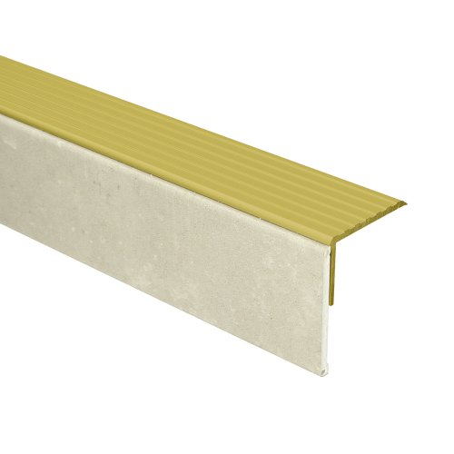 Mexform LVT licht beton uitloopt. goud 130cm