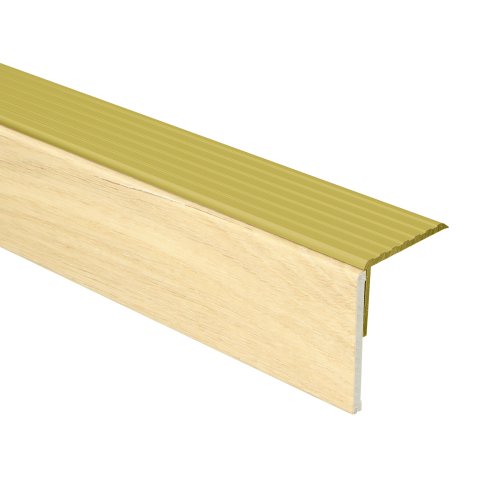 [74451] Mexform LVT licht eiken uitloopt. goud 130cm
