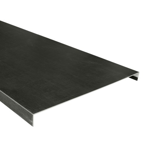 [74516] Mexform LVT zwart houtnerf dubbeltrede 160cm