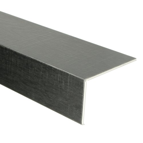 [74517] Mexform LVT zwart houtnerf uitlooptrede 123cm