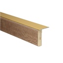 Uitl.trede alu goud Halifax Eik Tabak 121x5,7cm