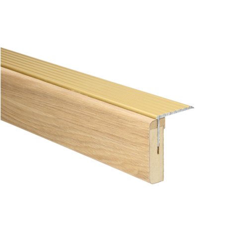 [73736] Uitl.trede alu goud Hickory Masonic Nat. 181x5,7cm