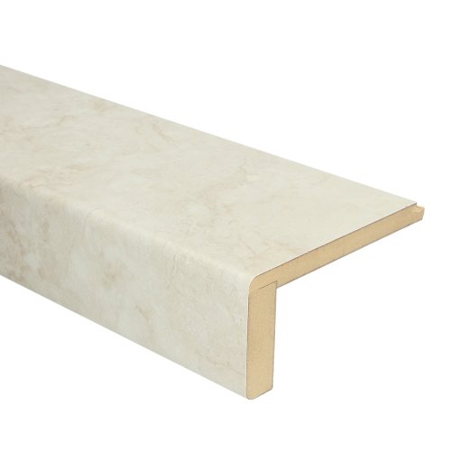 uitlo. doorl. Baltic grijs marmer 136x12,5cm