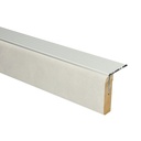 Uitloop. alu zilver Taxco leisteen 121x5,7cm