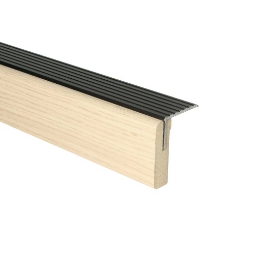 Uitlooptr. alu brons Monticiano Eik Nat. 121x5,7cm