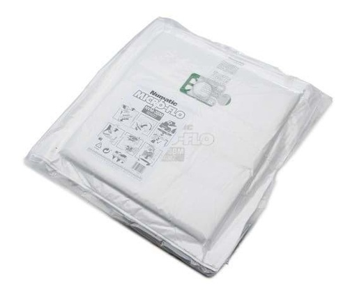 [621231029] Numatic Stofzak NVM-4BM MicroFlow (egaline)5 stuks (NED900) 604024