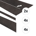 PVC traptreden set voor 4 treden Himalaya