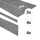 PVC traptreden set voor 4 treden Kilimanjaro