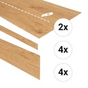 PVC traptreden set voor 4 treden Onyx