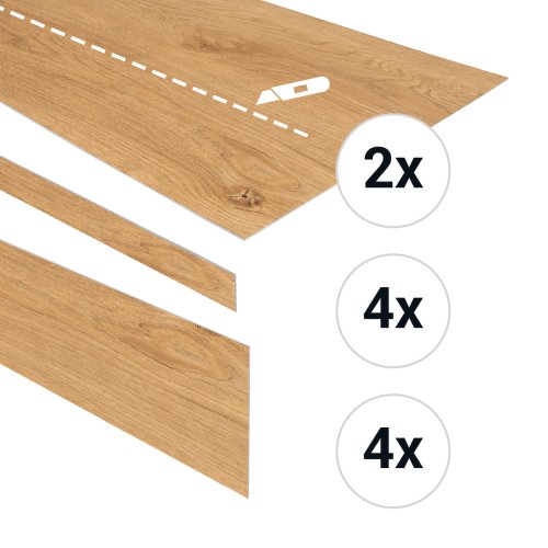 [94978] PVC traptreden set voor 4 treden Onyx