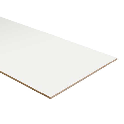[71609] Dubbel stootbord folie 138 x 40 cm RAL9003/RAL9016