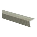 Duo-hoeklijnprofiel zelfkl. 24,5x30mm decor 132 2m
