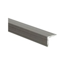 Duo-hoeklijnprofiel zelfkl. 24,5x30mm decor 235 2m