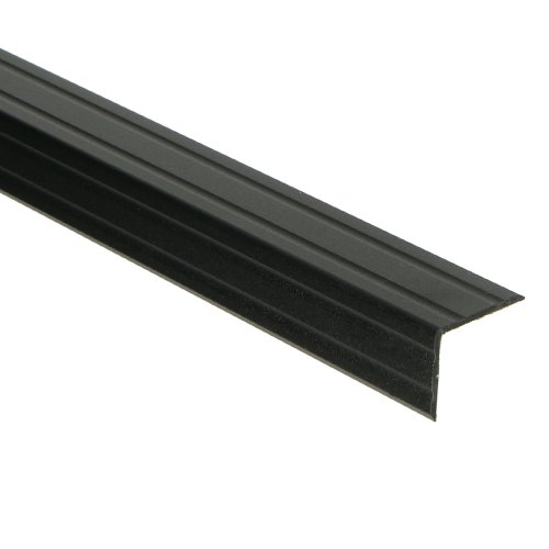 [69587] Duo-hoeklijnprofiel zelfkl. matzwart 24,5x30mm 1m 2261