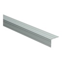 Duo-hoeklijnprofiel zelfkl. zilver 24,5x30mm 3m 2261