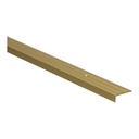 Hoeklijnprofiel schroef 10 mm goud 2,7m