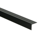 Hoeklijnprofiel zelfklevend matzwart 20x24,5mm 3m 1266A