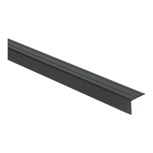 Hoeklijnprofiel zelfklevend zwart 20x24,5mm 3m 1266A