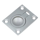Luikring nikkel mat 48 x 38 mm