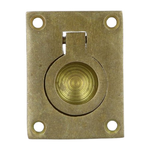 Luikring rond messing 50 x 39 mm