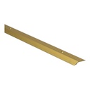 Overgangsprofiel schroef 5 mm alu goud