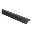 Overgangsprofiel zelfkl 14 mm alu zwart gepoedercoat
