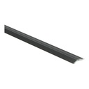 Overgangsprofiel zelfkl. 5 mm alu zwart gepoedercoat
