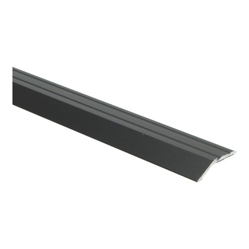Overgangsprofiel zelfkl. 8 mm alu zwart gepoedercoat
