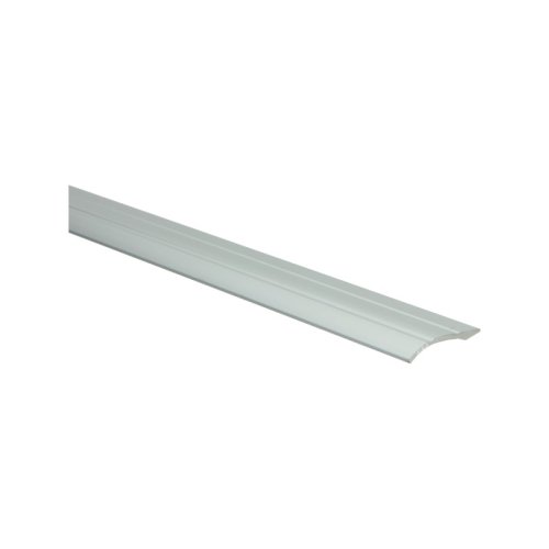 [50329] Overgangsprofiel zelfklevend zilver 9,1x41mm 1m 2260