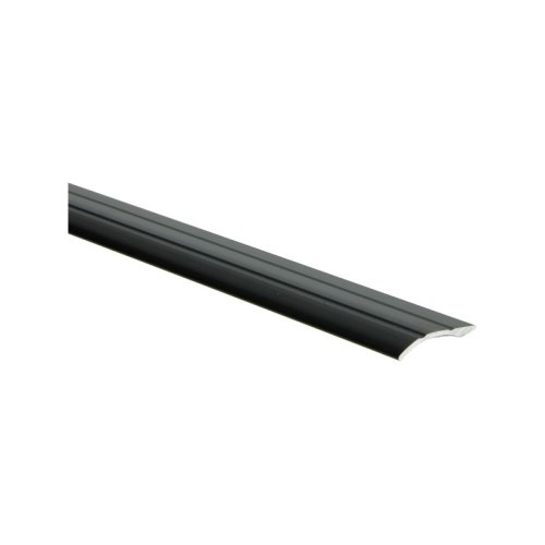 Overgangsprofiel zelfklevend zwart 9,1x41mm 1m 2260
