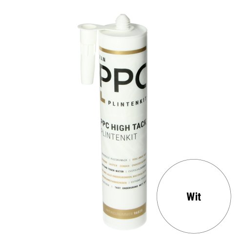 [96828] PPC High Tack Plintenkit - wit 290 ml