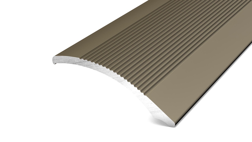 Afloopprofiel 0-11mm Edelstaal-Mat ZKL 38 mm 10x270cm - nr. 138 | 1382414270