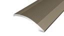 Afloopprofiel 0-11mm Edelstaal-Mat ZKL 38 mm 10x270cm - nr. 138 | 1382414270
