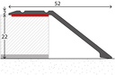 Afloopstrip 22mm ZKL Zilver 10x270cm - nr. 155 | 1552411270