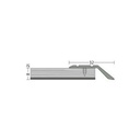 Afloopstrip 8mm ZKL Goud 10x270cm - nr. 146 | 1462410270