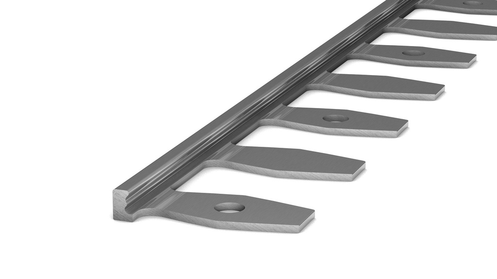 Afsluitprofiel buigbaar 10mm aluminium 10x250cm - nr. 704 | 7041306250