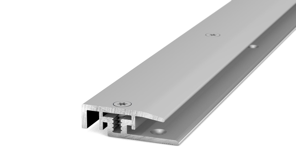 Eindprofiel LPS 23mm Zilver 35-85mm 10x270cm - nr. 328 | 3282311270