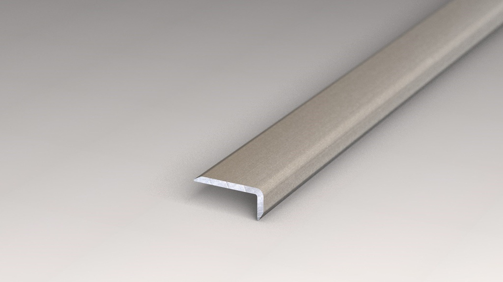 Hoekstrip 15x6,5 Edelstaal Mat ZKL 10x270cm - nr. 278 | 2782414270