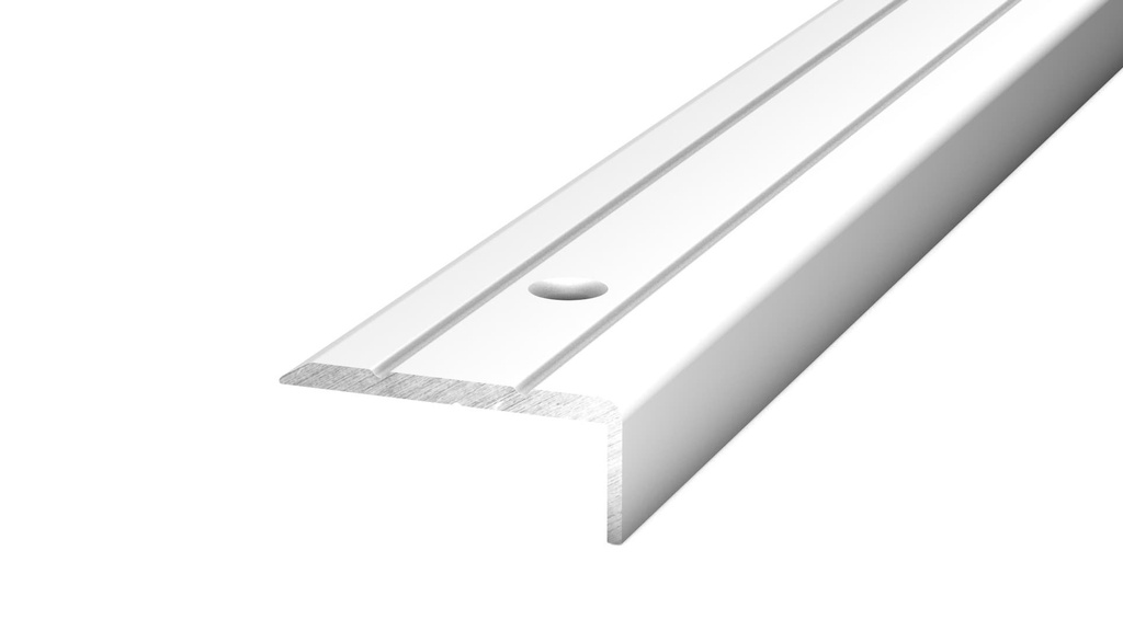Hoekstrip 25x10 Zilver schroef 10x300cm - nr. 160 | 1601311300