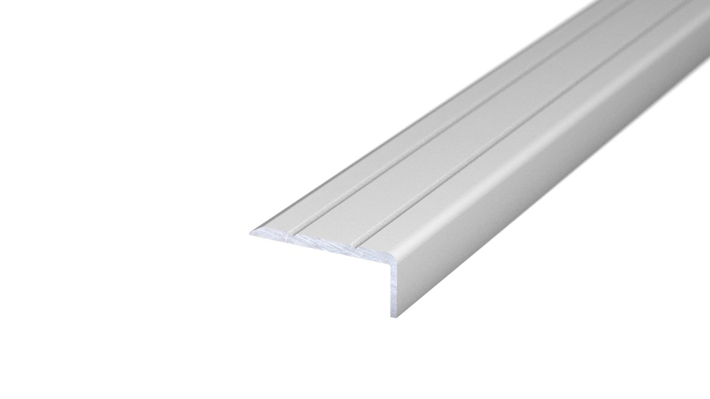 Hoekstrip 25x10 Zilver ZKL 100cm Retail VPE - nr. 160 | 1601411100
