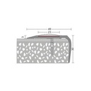 Trapkant Alu. Lip 49x27 z.Inleg 10x250cm - nr. 192 | 1921311250
