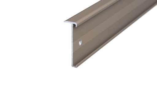 [221335114] Trapkantprofiel PVC 2 - 3 mm Edelstaal-Mat 10x300cm - nr. 271 | 2716314300