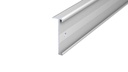 Trapkantprofiel PVC 2 - 3 mm Zilver 10x300cm - nr. 271 | 2716311300