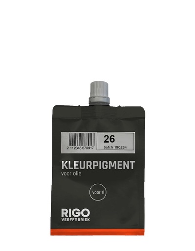 [ZUBRIGKP_26] Kleurpigment Olie 26 voor 1 L #0126