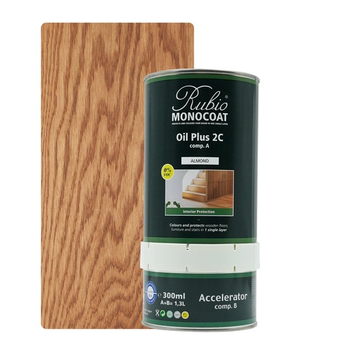 [PARRU2K1_302N] Rubio Monocoat 2C Set 1,3 L Almond