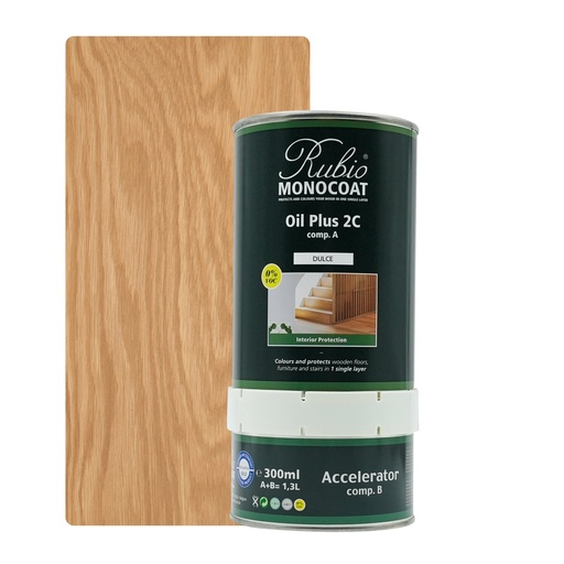 [PARRU2K1_315N] Rubio Monocoat 2C Set 1,3 L Dulce
