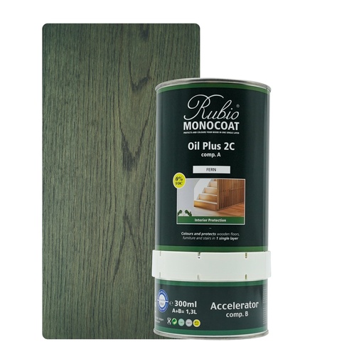 [PARRU2K1_317N] Rubio Monocoat 2C Set 1,3 L Fern