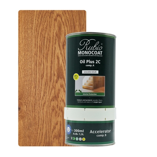 [PARRU2K1_320N] Rubio Monocoat 2C Set 1,3 L Golden Hour